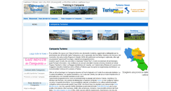 Desktop Screenshot of campaniaturismo.it